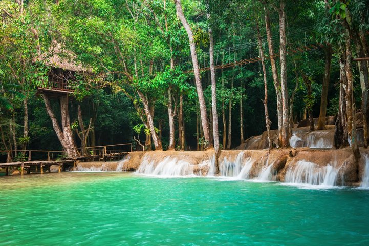 Kuang Si Wasserfaelle