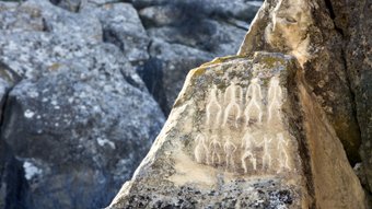 Gobustan Felszeichnungen Aserbaidschan UNESCO Welterbe