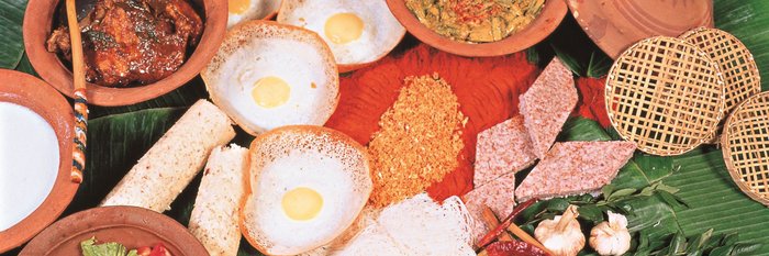 Essen und Trinken in Sri Lanka