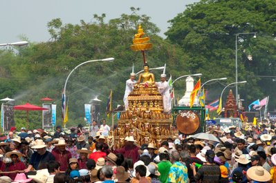 Chiang Mai Songkran in Nordthailand