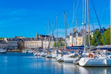 Vannes Hafen Westfrankreich