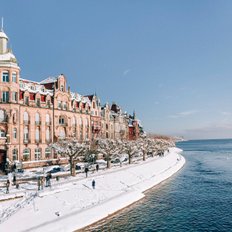 Konstanz am Bodensee im Winter