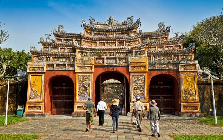 Hien Lam Pavillon Zitadelle Hue 