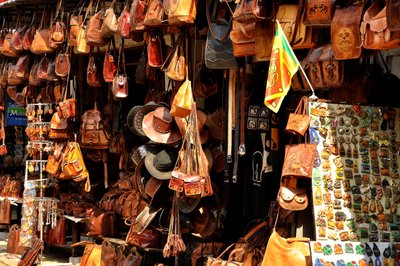Straßenstand Shopping Sri Lanka