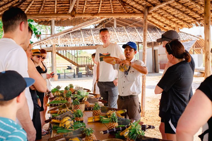 süße Früchte als Futter für die Elefanten im Bush Camp Chiang Mai Nordthailand