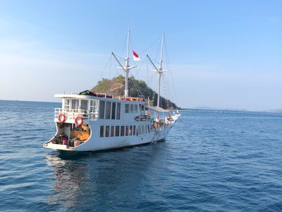 Boot im Komodo Nationalpark