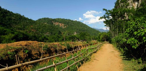 Landschaft um Mai Chau Little Sapa Vietnam