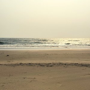 Ruhe am Strand von Ashwem Morjim