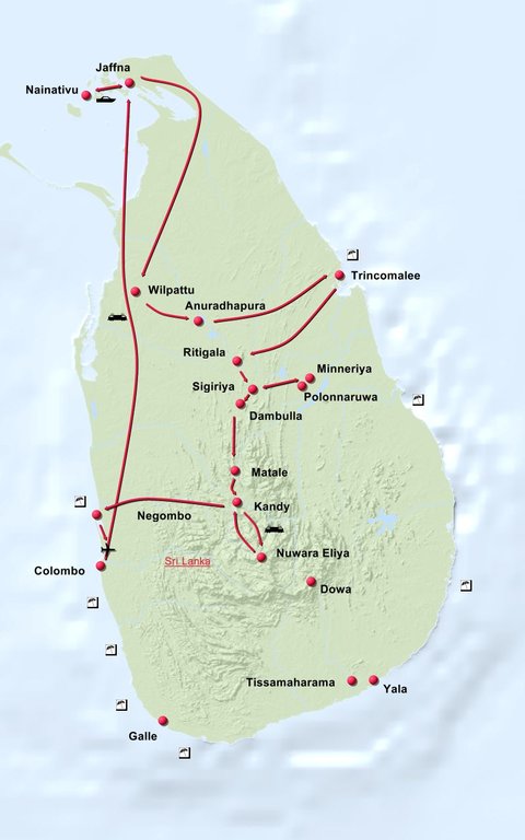 Spannendes Sri Lanka - Norden und Osten
