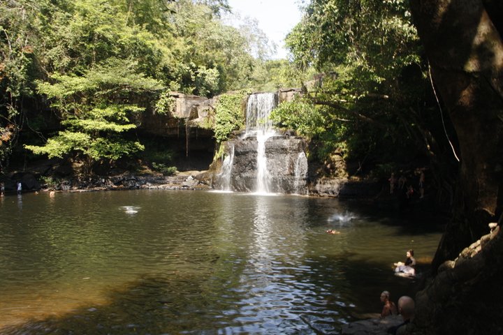Koh Kood Wasserfall auf der Insel im Golf von Thailand
