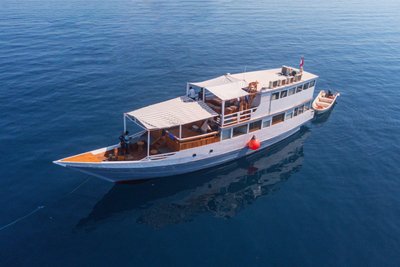ein tolles Standardboot im Komodo Nationalpark