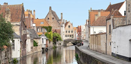 romantisches Brügge in Flandern