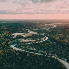 Gauja Nationalpark Lettland