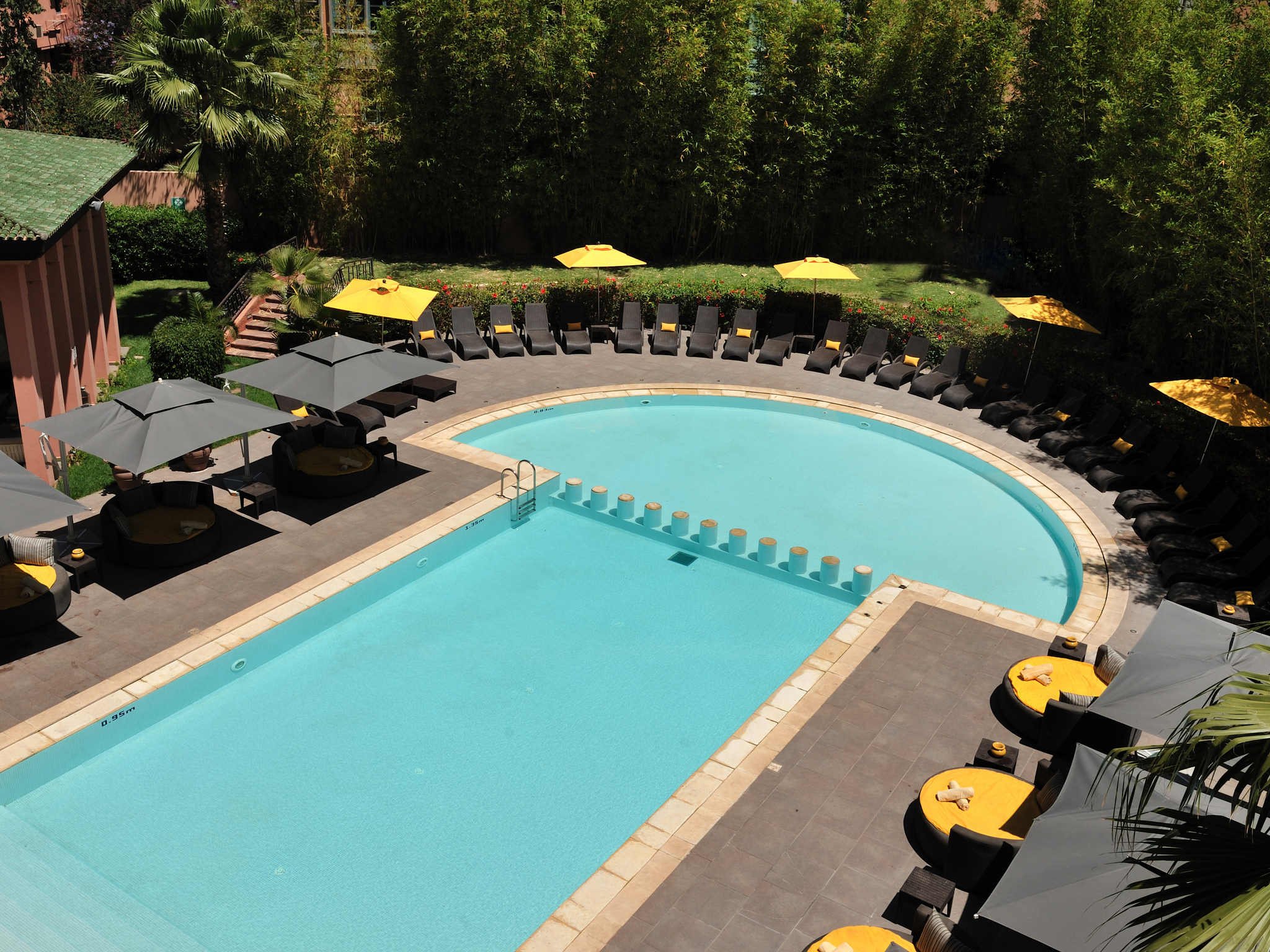 Pool Novotel Hivernage Marrakesch