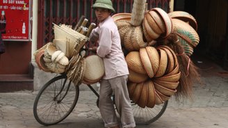 Hanoi Vietnam Old Quater Street Life in der Altstadt