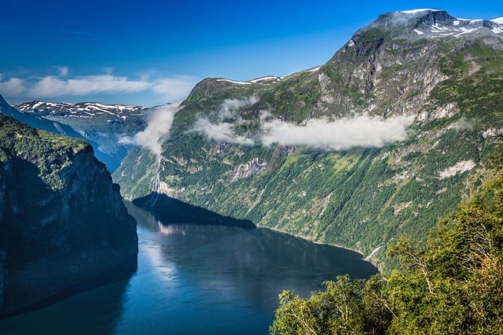 Geirangerfjord - Höhepunkt einer Kreuzfahrt in Norwegen