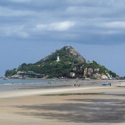 Hua Hin südlich von Bangkok am nördlichen Ende des Golf von Siam