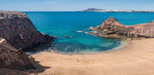 Los Ajaches Natural Park Punta de Papagayo Kanarische Inseln