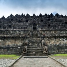 Java Borobudur größte buddhistische Tempelanlage der Welt
