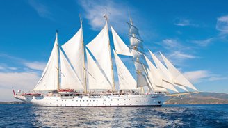 Star Clipper unter Segeln