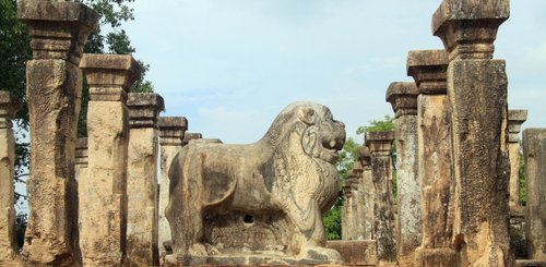 Nissanka Mala Palast Polonnaruwa