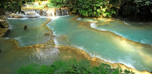 Kuang Xi Wasserfall Luang Prabang