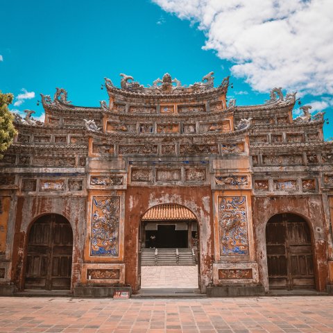 Hue verbotene Stadt ehemalige Kaiserresidenz UNESCO Welterbe