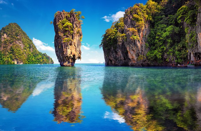 Phuket Thailand Phang Nga Bucht Ao Phang Nga Nationalpark