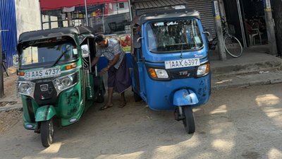 Straßenszene Sri Lanka