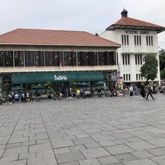 historisches Café Batavia in der Fussgängerzone - eine Institution und einen Besuch wert!