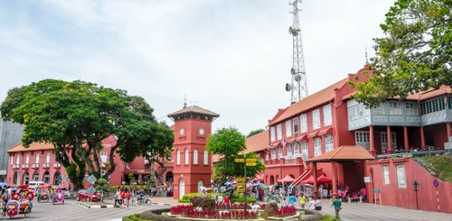 Platz Altstadt Malacca