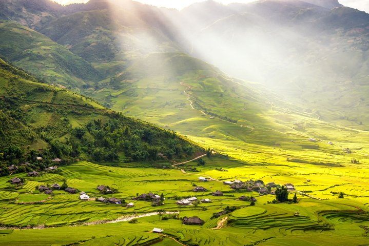 Reisterrassen Tu Le Mu Cang Chai Vietnam