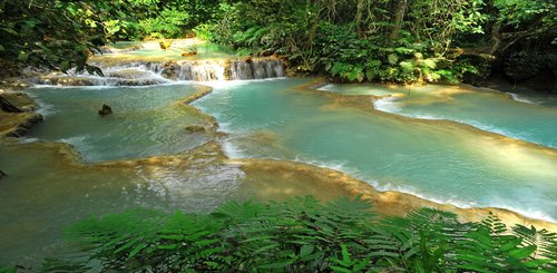 Kuang Si Wasserfälle bei Luang Prabang Laos