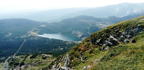 Bergpanorama Bulgarien