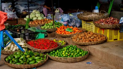 Markt Kambodscha Siem Reap