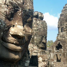 Bayon Angkor Thom Kambodscha bei Siem Reap