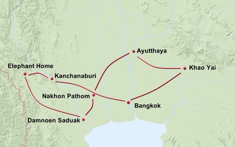 Zentralthailand entdecken