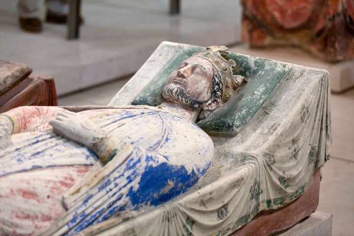 Richard Loewenherz Grabmal Abeit Fontevraud Westfrankreich