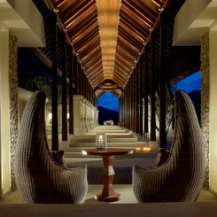 Pangkor Laut Resort Eingangsbereich