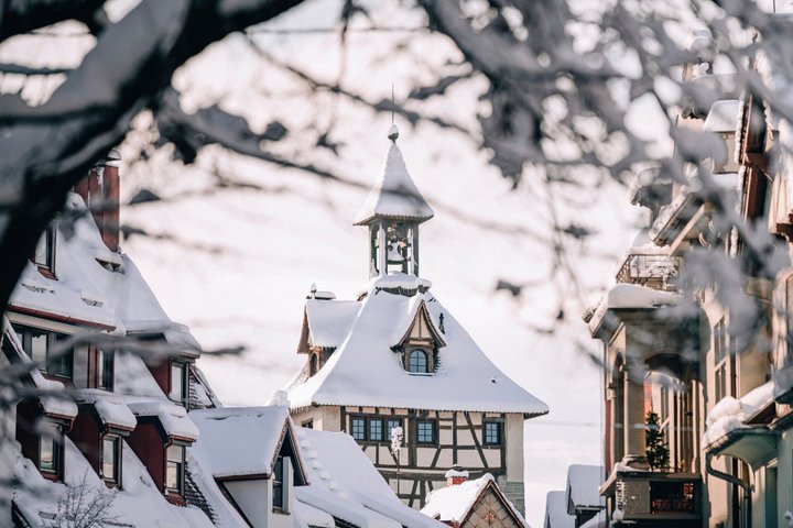 Altstadt Konstanz im Winter 