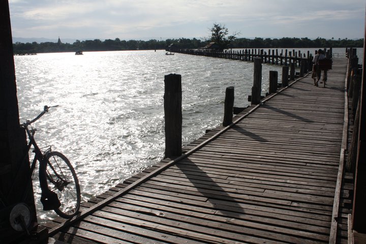 Amarapura Mandalay U-Bein Bruecke