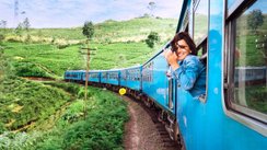 Zugfahrt Sri Lanka