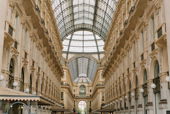 Mailand Einkaufsparadies in einzigartigem Ambiente Galleria Vittorio Emanuele II