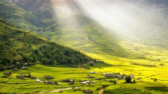 Reisterrassen Tu Le Mu Cang Chai Vietnam