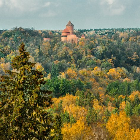 Gauja Nationalpark Lettland