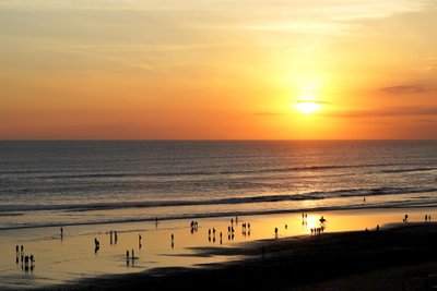 Bali Seminyak Beach - tolle Sonnenuntergänge an der Westküste