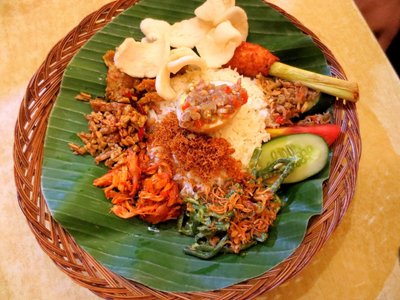 Reisgericht in Malaysia - Nasi Padang