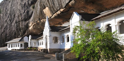 Dhambulla Höhlentempel - eines der Highlights von Sri Lanka