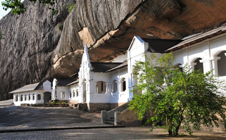 Dhambulla Höhlentempel - eines der Highlights von Sri Lanka