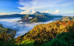 Java Bromo Vulkanlandschaft